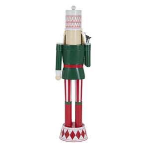 Classic Iron Nutcracker for Holiday Decor