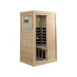 Canadian Hemlock One Person Far Infrared Sauna Room