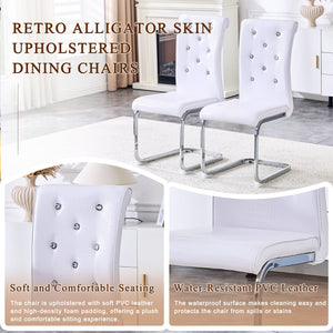 Elegant Design Upholstered Dining Chairs