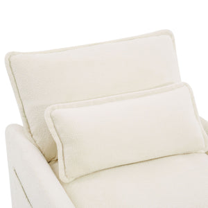 Modern 3 Seater Sofa With Side Storage Pockets For Living Room