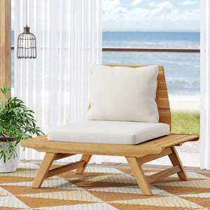 Sedona - Outdoor Club Chair With Slatted Design - Best Buy Furniture