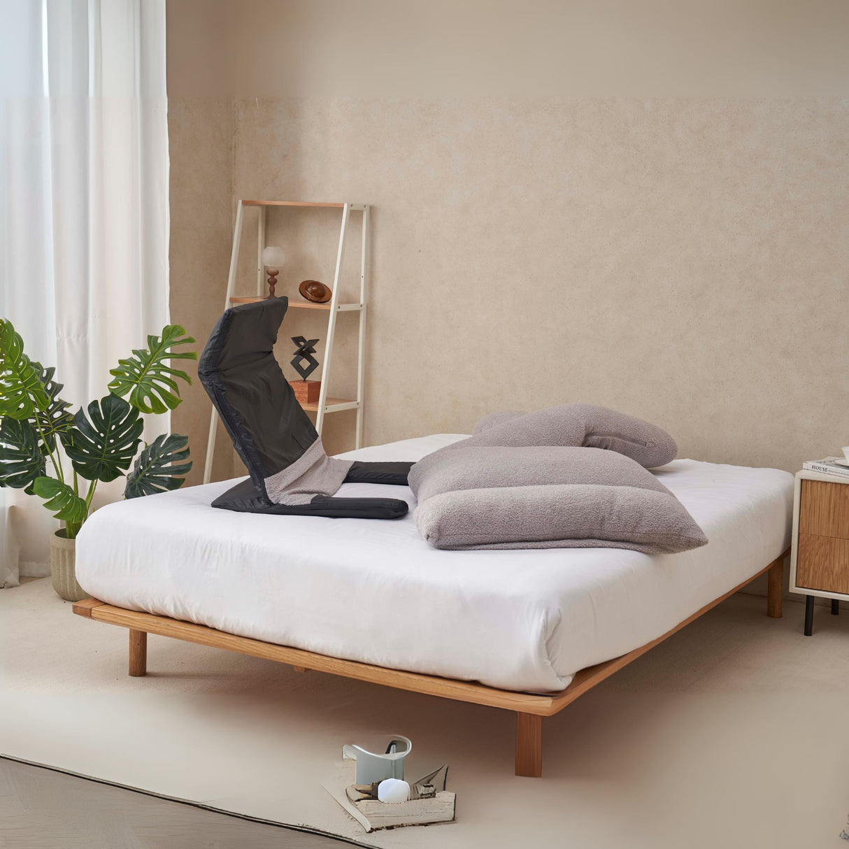 Adjustable Head and Waist U-Shaped Full-Body Recliner