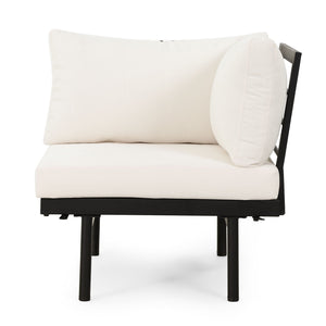 Theo - Sofa Corner, Coffee Table - Cream - Best Buy Furniture