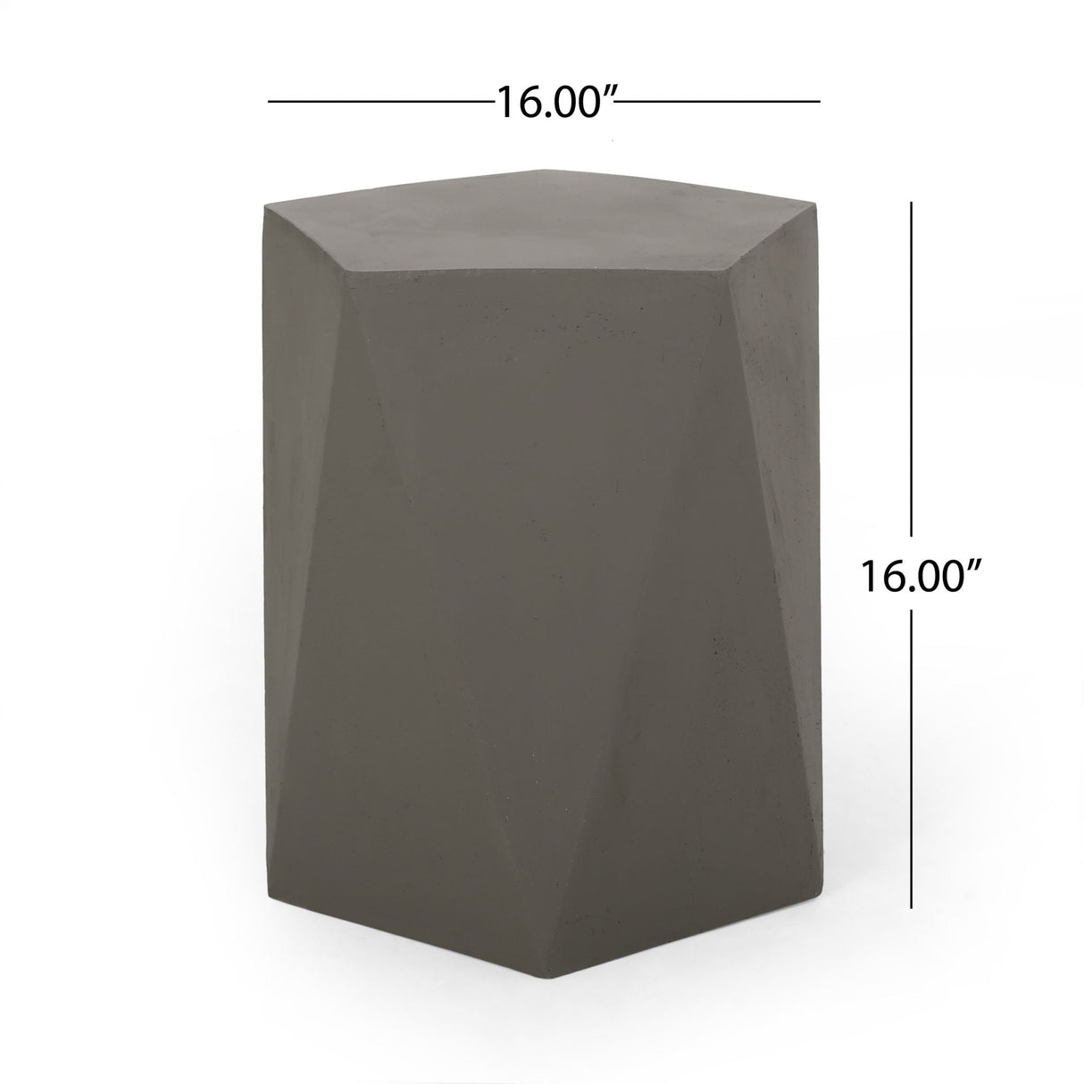 Side Table With Geometric Design - Best Buy Furniture