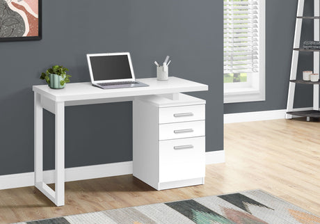 Computer Desk For Home Office Laptop, Left, Right Set - Up, Storage Drawers - Best Buy Furniture
