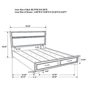Corbin - Glittering Bedroom Set