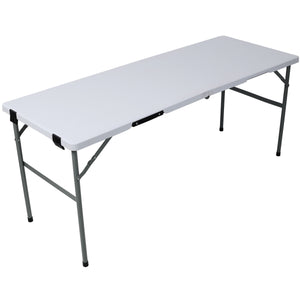 70 Inch Portable Folding Picnic Table Set with 2 Benches