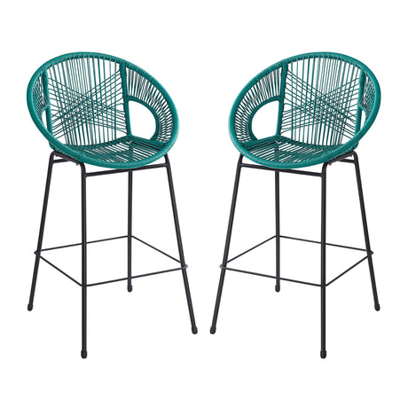 Ferrara - Outdoor Patio Barstool (Set of 2) - Best Buy Furniture