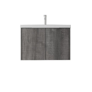 36 Inch Floating Bathroom Vanity with Ceramic Sink and Soft-Close Door