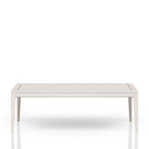 Expandable Dining Table - Vanilla White