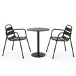 Terra Nova - Bistro Set - Matte Black - Best Buy Furniture