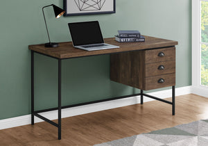 Computer Desk For Home Office, Laptop, 3 Storage Drawers, Contemporary & Moder - Best Buy Furniture