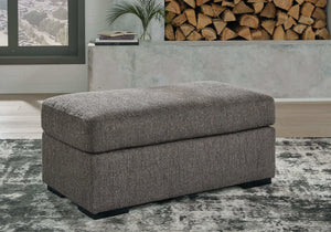 Gardiner - Ottoman - Pewter - Best Buy Furniture