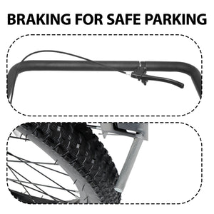 3-in-1 Heavy-Duty Bike Cargo Trailer