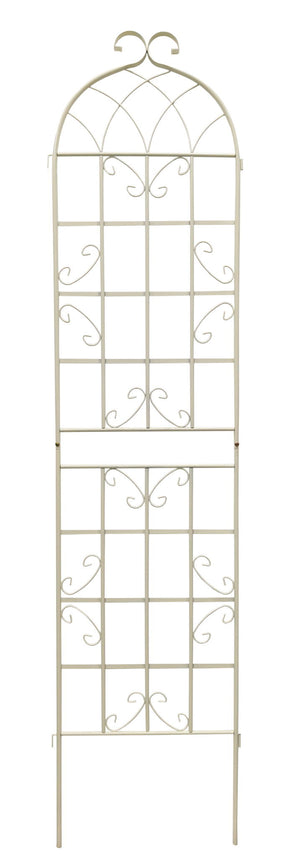 Metal Garden Rustproof Trellis For Climbing Plants Outdoor Flower Support
