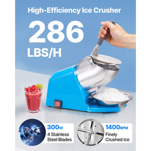 Ice Crusher Machine - 286lbs Per Hour