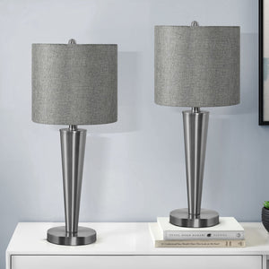 Lighting, Table Lamp, USB Port Included, Contemporary (Set of 2)