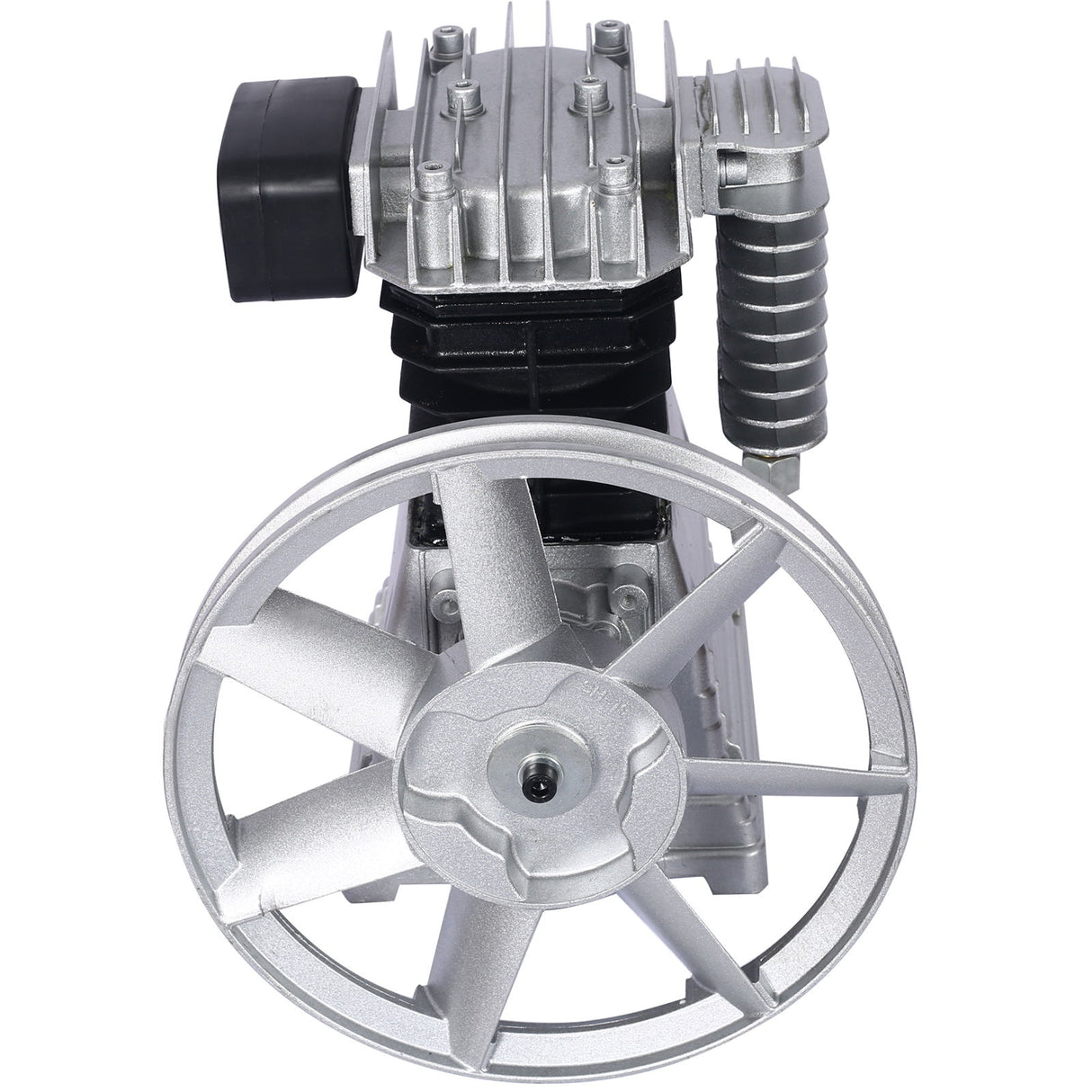 Piston 2Hp Air Compressor Head Pump 115Psi 1.5Kw - Silver