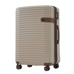 4 Piece Luggage Suitcase Set, Hard Shell Lightweight Expandable Travel Luggage With 4 Packing Cubes