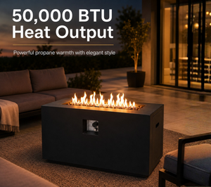 42-Inch Outdoor Fire Pit Table