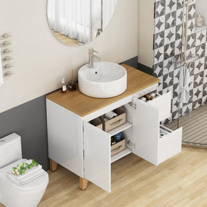 36-Inch Modern Bathroom Vanity with Sink Combo