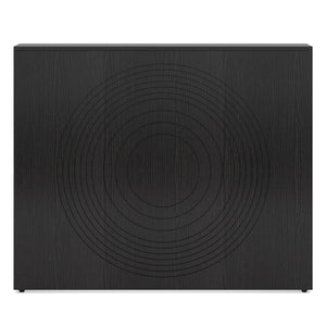 Modern Reception Desk with Cable Grommet & Privacy Panels
