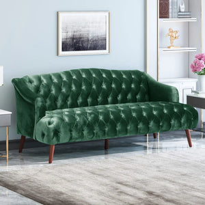 Comfy 3 Seat Sofa With Wooden Legs, For Living Room And Study - Best Buy Furniture