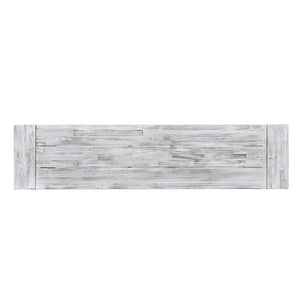 Tranquilizer - Outdoor Acacia Wood Bench With Slat Panel Design