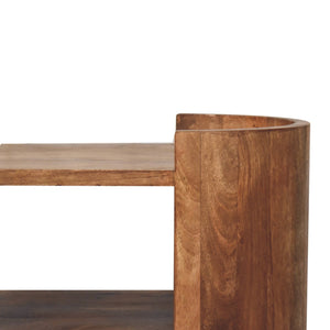 Solid Wood Valencia Sculpted Bedside