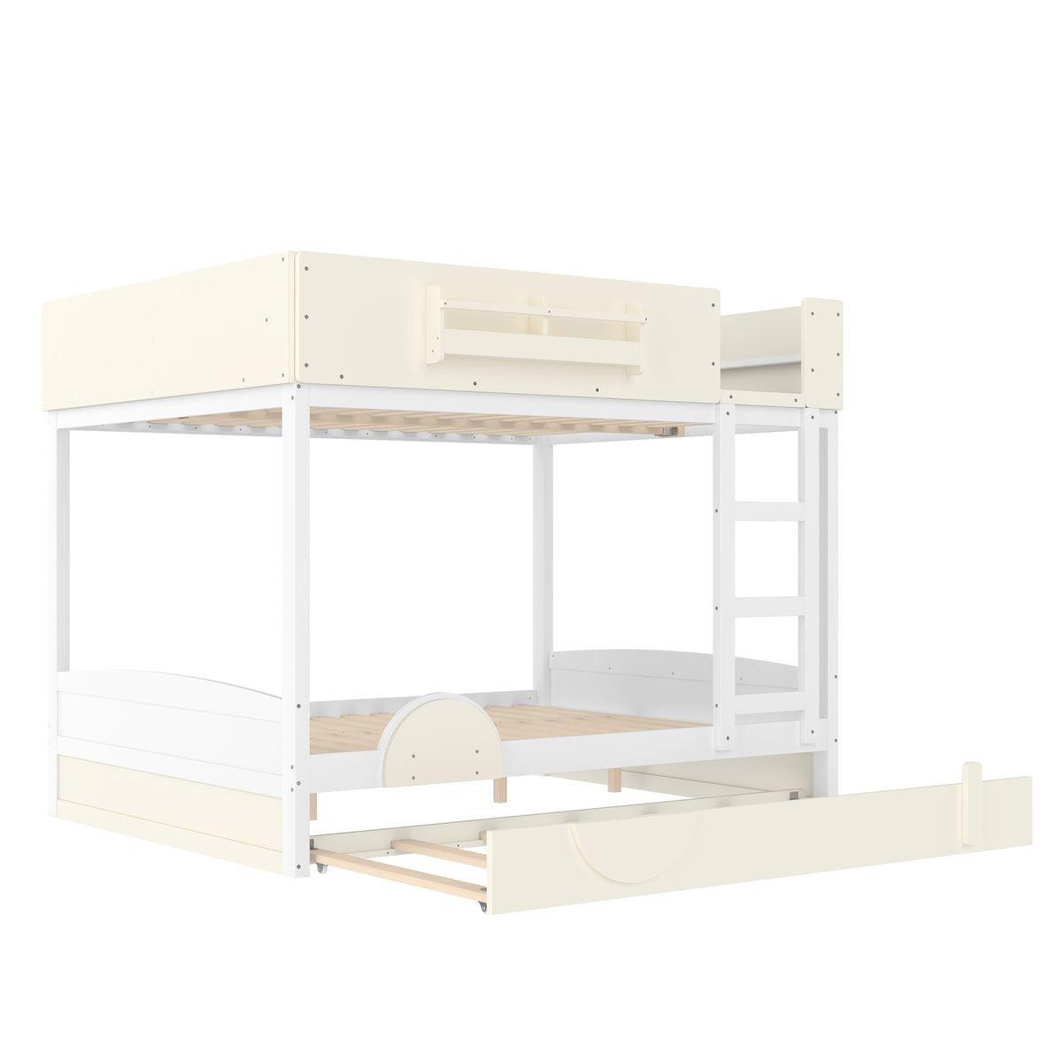 Queen Bunk Bed with Trundle