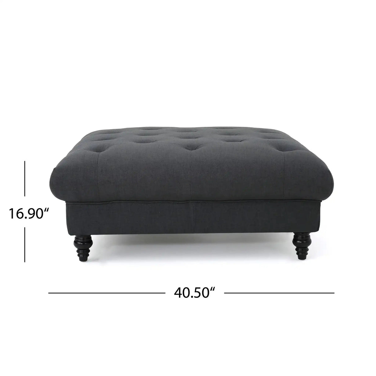 Madrid - Tufted Ottoman Footrest - Best Buy Furniture