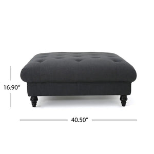 Madrid - Tufted Ottoman Footrest - Best Buy Furniture