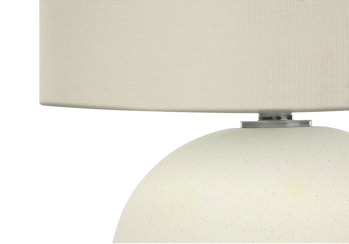 Lighting, Contemporary Table Lamp, Ceramic - Cream - Best Buy Furniture
