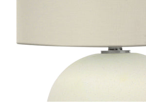 Lighting, Contemporary Table Lamp, Ceramic - Cream - Best Buy Furniture