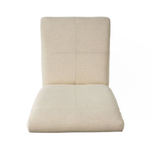 Upholstered Dining Chairs, Modern Fabric Dining Room Chair (Set of 2) - Beige
