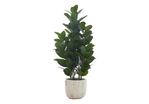 31" Tall, Artificial Plant, Garcinia Tree, Indoor, Faux, Fake, Floor, Greenery, Potted, Real Touch, Decorative - Green / White - Best Buy Furniture