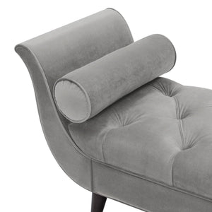 Alma - Tufted Flared Arm Entryway Bench