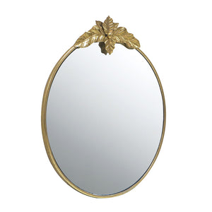 Large Round Wall Mirror With Metal Frame Circle Accent Mirror For Living Room Bedroom Entryway - Gold
