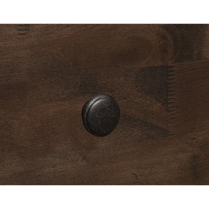 2 Drawer Nightstand - Brown
