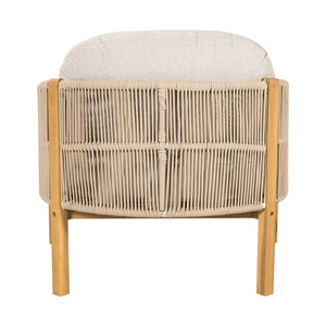 Grotta - Outdoor Wood Club Chair (Set of 2)