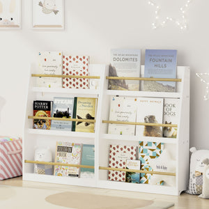 3 Tier Book Shelf, Compact Storage For Bedrooms