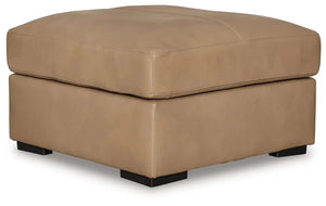 Bandon - Oversized Accent Ottoman - Toffee - Best Buy Furniture