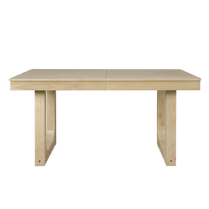 Extendable Dining Set, Farmhouse Extendable Table With Upholstered Chairs