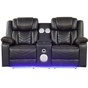 Challenger - LED Power Recliner Set