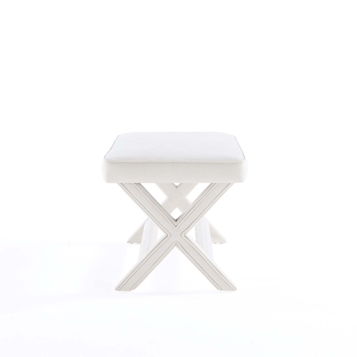 Abigail - Accent Bench With Piped Cushion