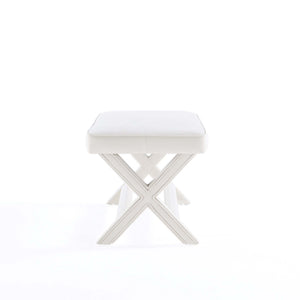 Abigail - Accent Bench With Piped Cushion
