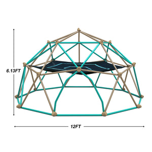 12ft Geometric Dome Climber Play Center