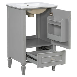 Retro Bathroom Vanity With Sink