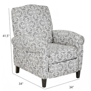 Kirby - Transitional Push Back Recliner Chair