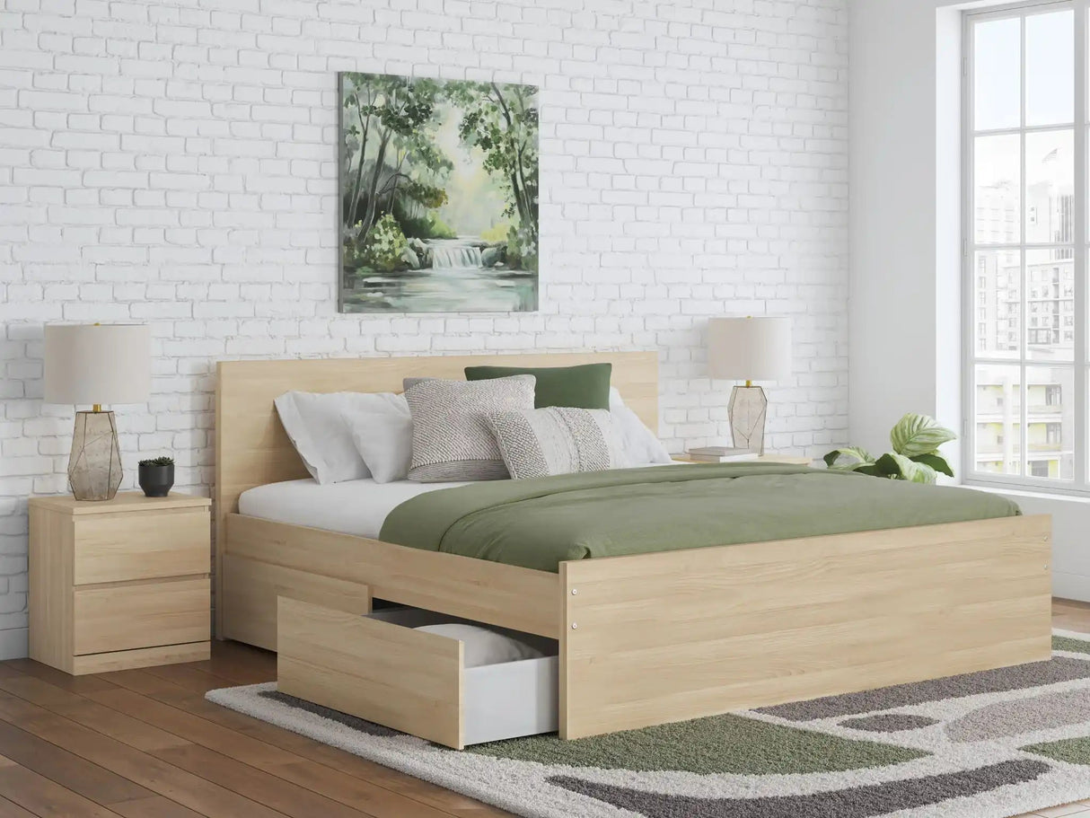Onita - Panel Platform Bed - Best Buy Furniture